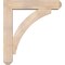 Ekena Millwork Thorton Craftsman Smooth Bracket w/ Offset Brace, Douglas Fir, 7 1/2"W x 36"D x 40"H BKT0806X36X40THR04SDF - alternate 3
